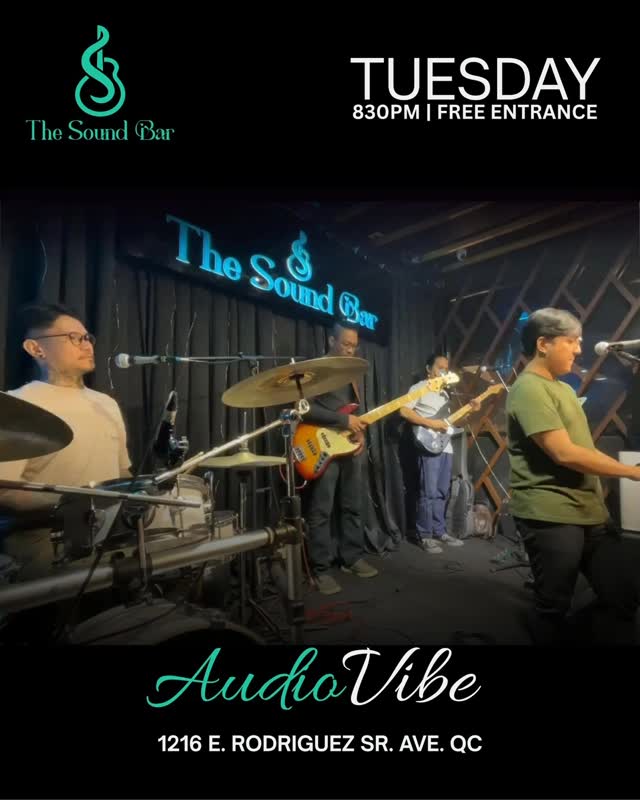 AudioVibe performing at The Sound Bar PH