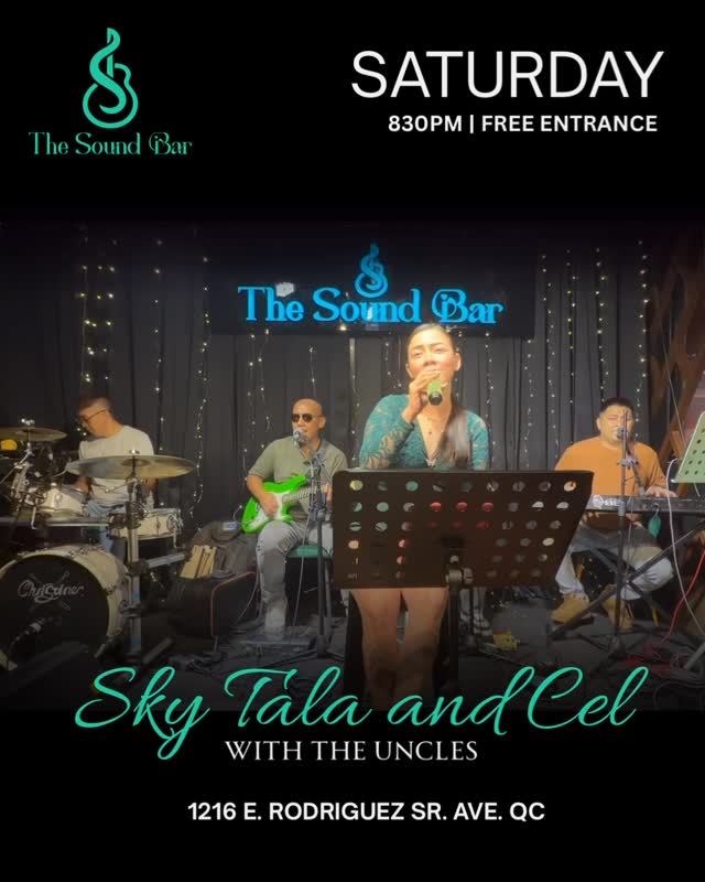 Sky Tala and Cel performing Saturday night
